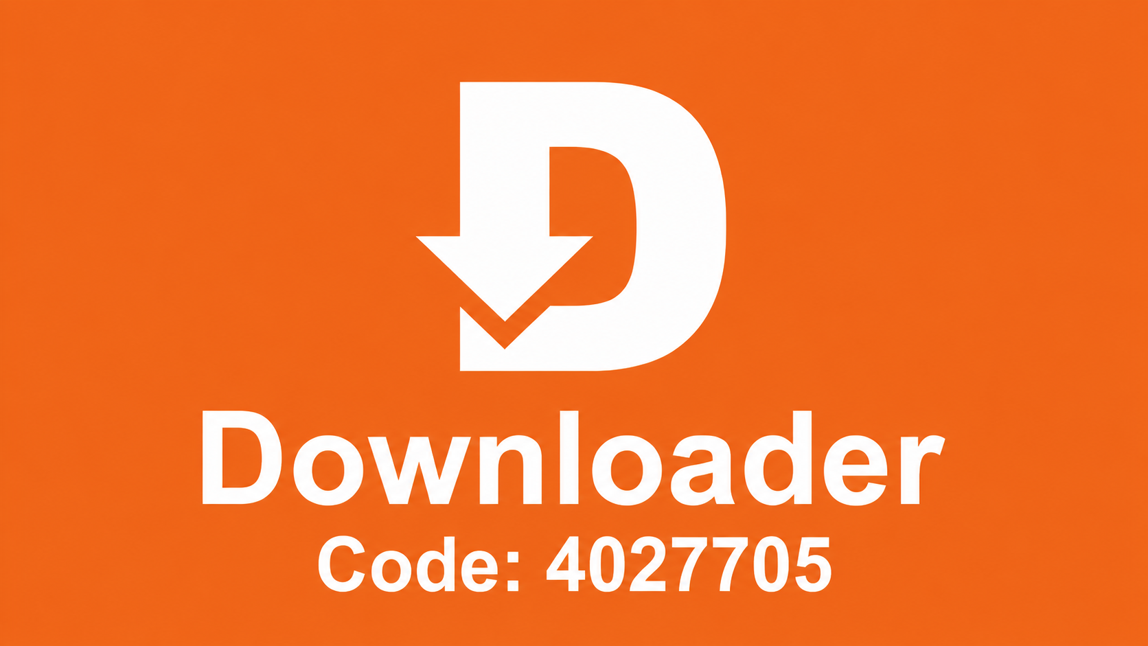 Código Downloader para instalar Atomix